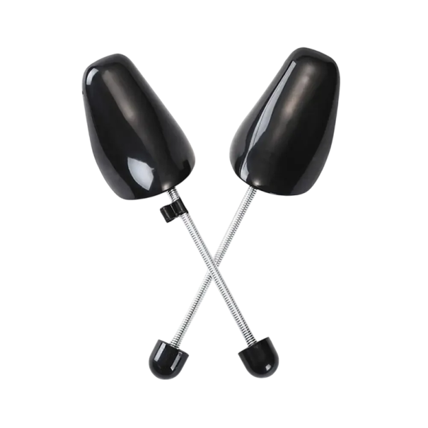 Suportes de calçado em plástico 2 pcs Comprimento ajustável Tamanho 39–45 Acessório para calçar facilmente Acessório para o lar 1