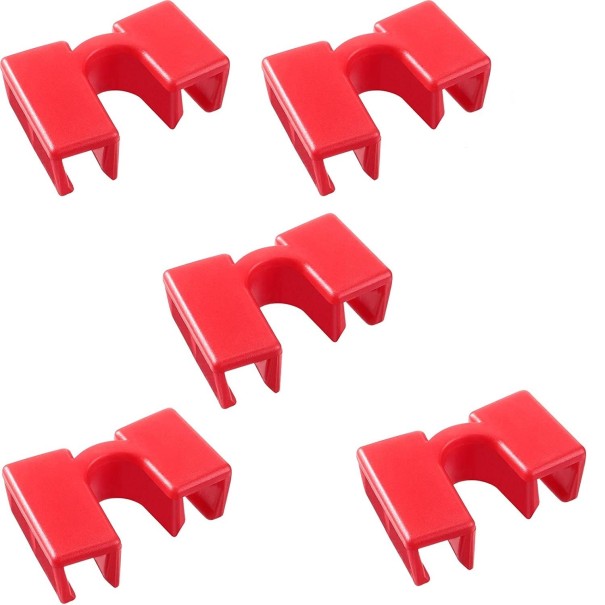 Support d'entraînement pour baguettes chinoises 5 pcs rouge