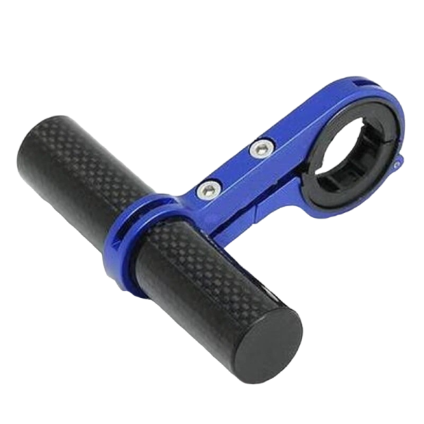 Support d'extension pour guidon 10 cm bleu
