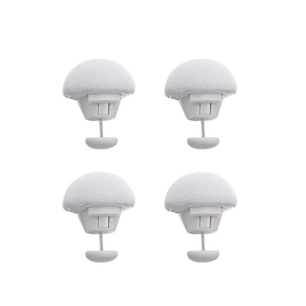 Support de couverture 4 pcs blanc