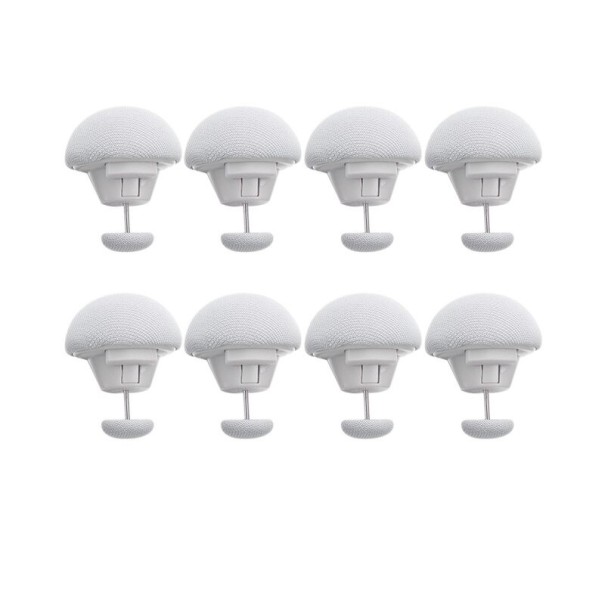 Support de couverture 8 pcs blanc