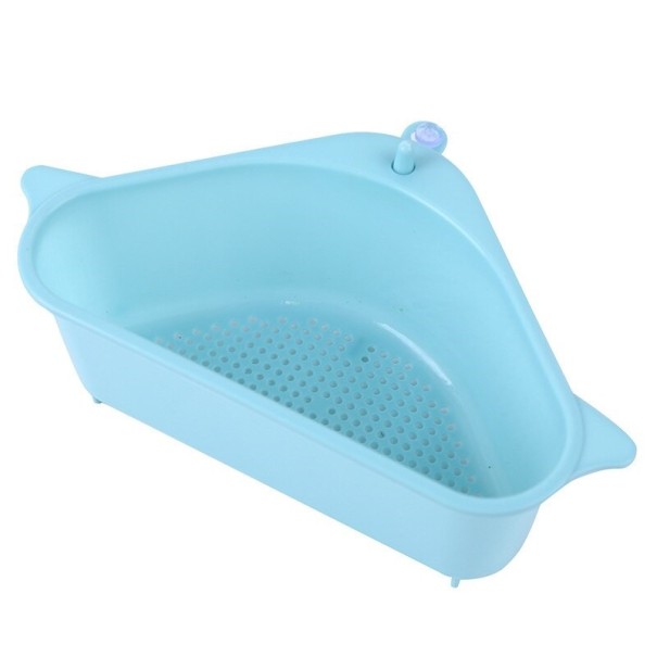 Support de lavabo bleu clair