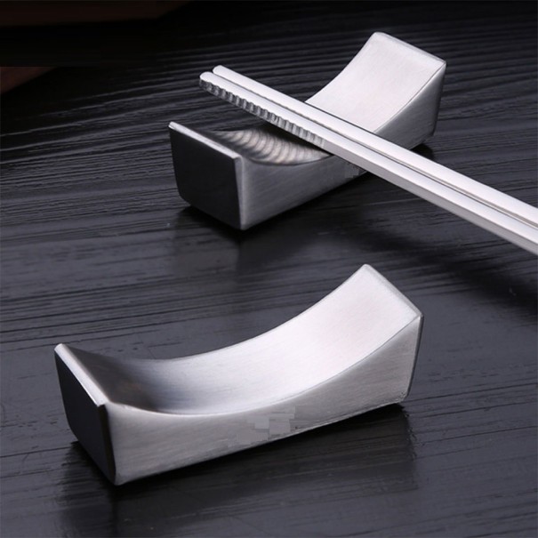 Support en acier inoxydable pour baguettes C218 1