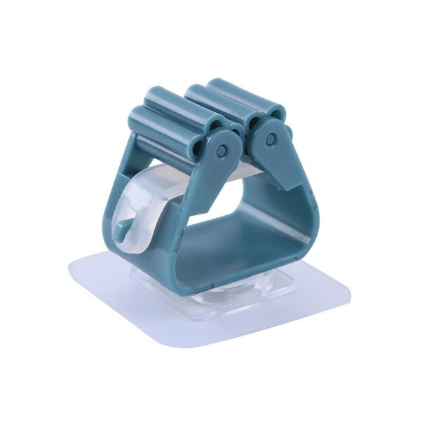 Support mural pour balais C647 bleu foncé