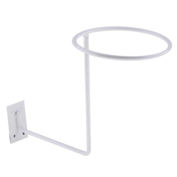 Support mural pour casque blanc