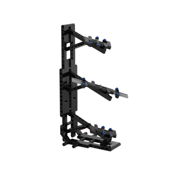 Support pour voitures de course en briques 169 pièces Compatible avec Speed Champions 3 connecteurs pour 3 voitures Support de rangement et de présentation pour modèles 1