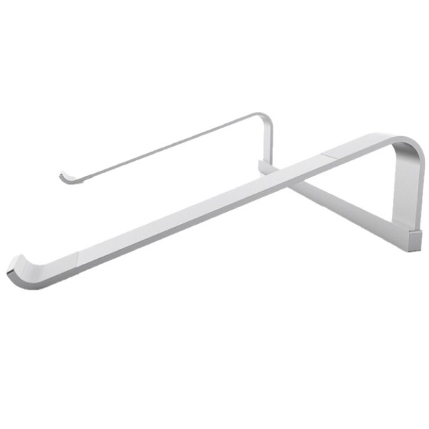 Support réglable pour ordinateur portable argenté