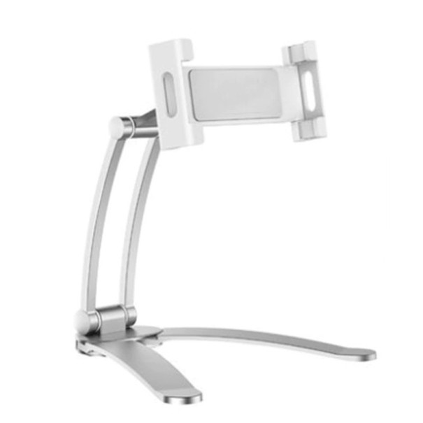 Supporto a muro per tablet argento