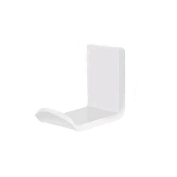 Supporto adesivo per cuffie K2158 bianco