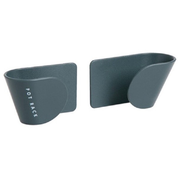 Supporto da parete per coperchi verde scuro