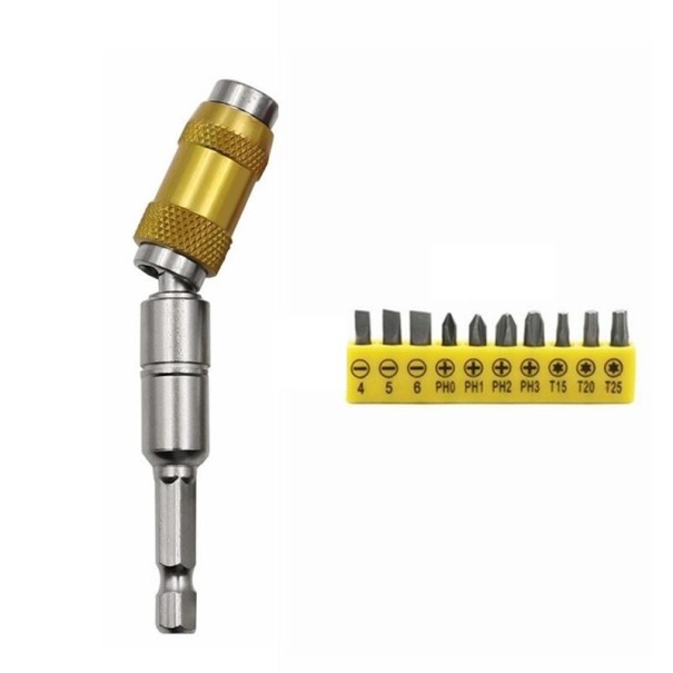 Supporto magnetico 1/4 " con giunto girevole 5