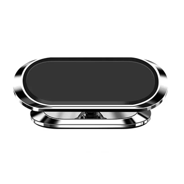 Supporto magnetico per smartphone da auto 6 x 1,9 cm Supporto adesivo in metallo con etichetta magnetica supporto per telefono girevole a 360° 1