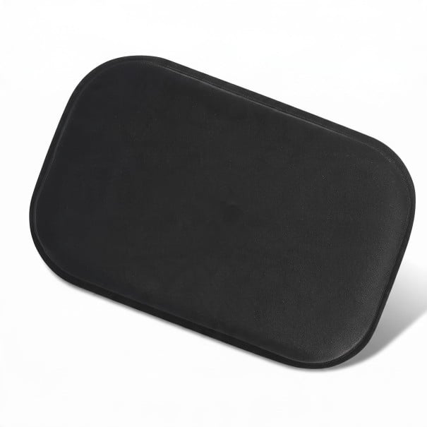 Supporto per auto per console centrale 1 pz Universale Cuscino morbido in peluche per bracciolo Con fasce elastiche Nero Sotto il gomito 1