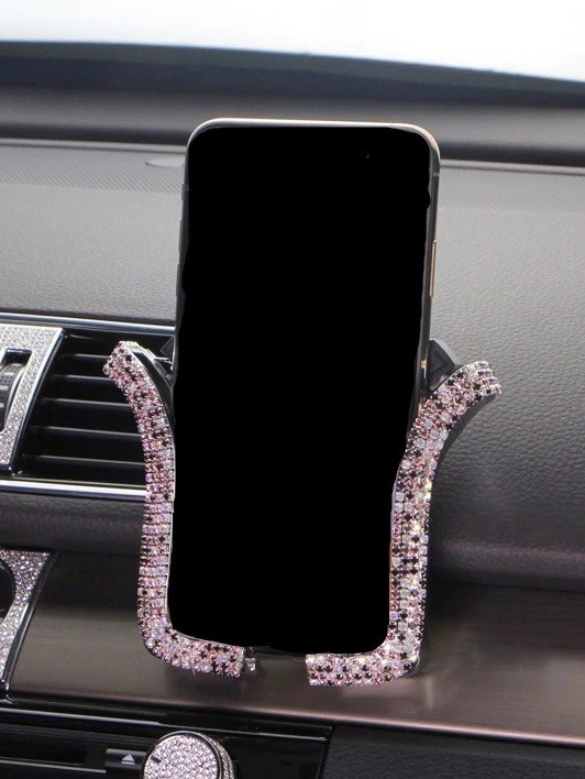 Supporto per cellulare da auto con pietre 4