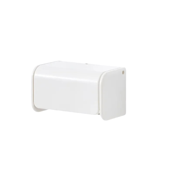 Supporto per spazzolino da denti 7,3x4,2 cm Supporto a muro per dentifricio Organizer in plastica senza fori Accessori per bagno Supporto pratico 1