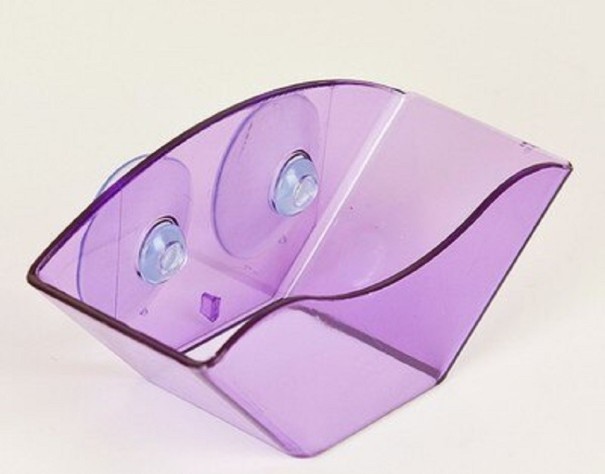 Supporto per spugna viola