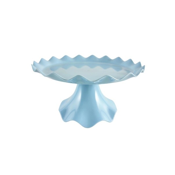 Supporto per torta 24 cm Altezza 12 cm Base decorativa per tortini e dolci Supporto da servizio matrimonio festa blu
