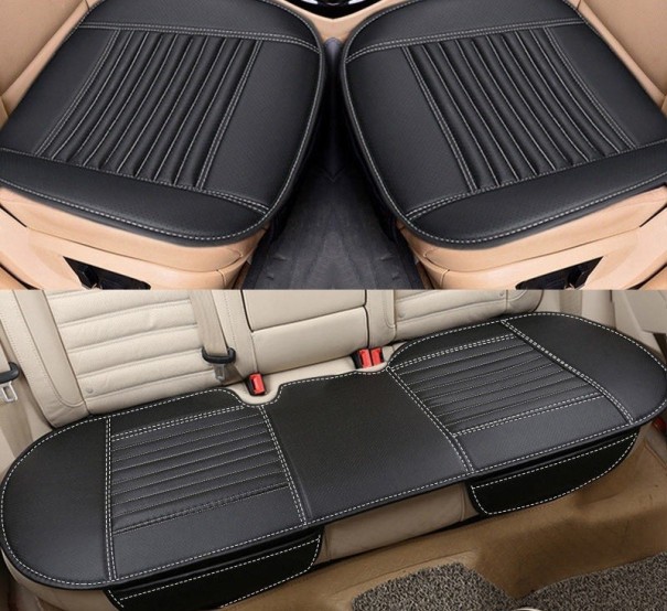 Súprava autopoťahov 3 ks biela