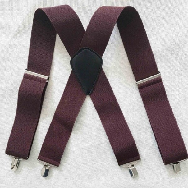 Suspensórios Masculinos T1186 borgonha