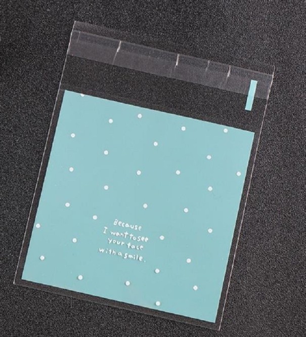 Süßigkeiten-Geschenktüte 100 Stück hellblau L