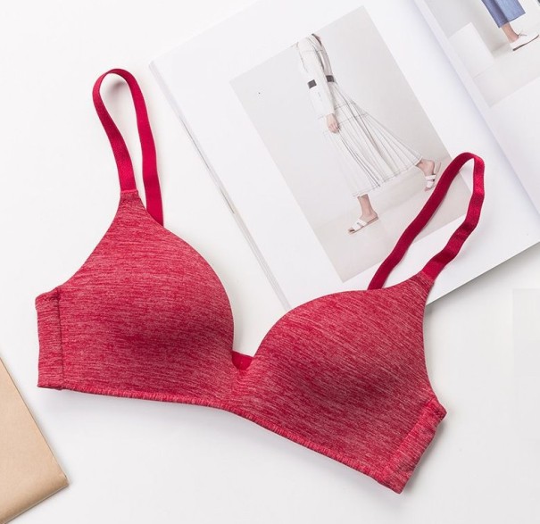 Sutiã com decote profundo J2769 vermelho 85B