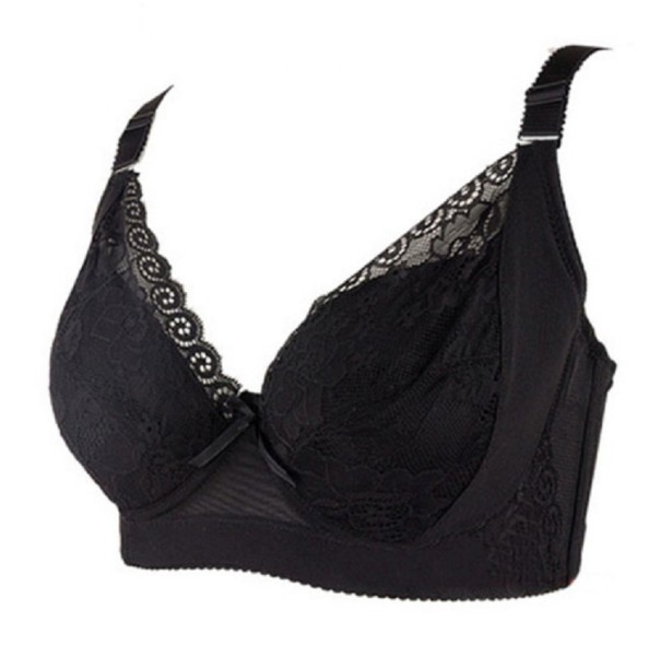 Sutiã feminino com laço J3003 preto 75C