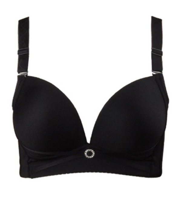Sutien de dama cu decolteu negru 80C