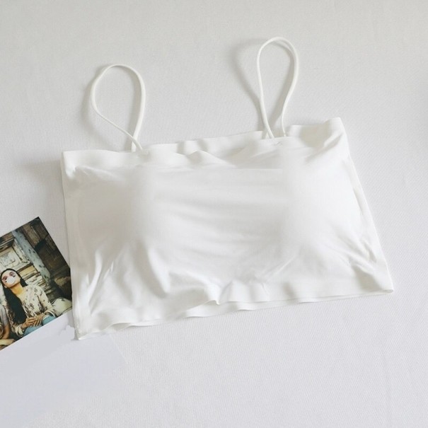 Sutien fără costuri pentru femei P726 alb