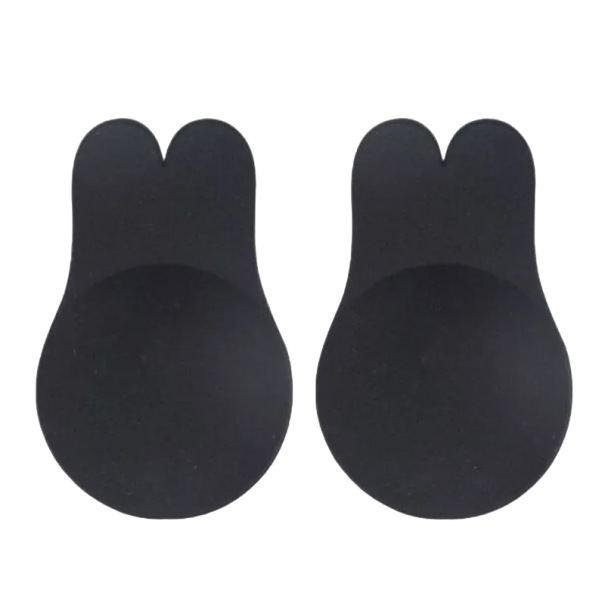 Sutien invizibil autoadeziv cu efect push up autocolante pentru sâni reutilizabile 2 buc negru A
