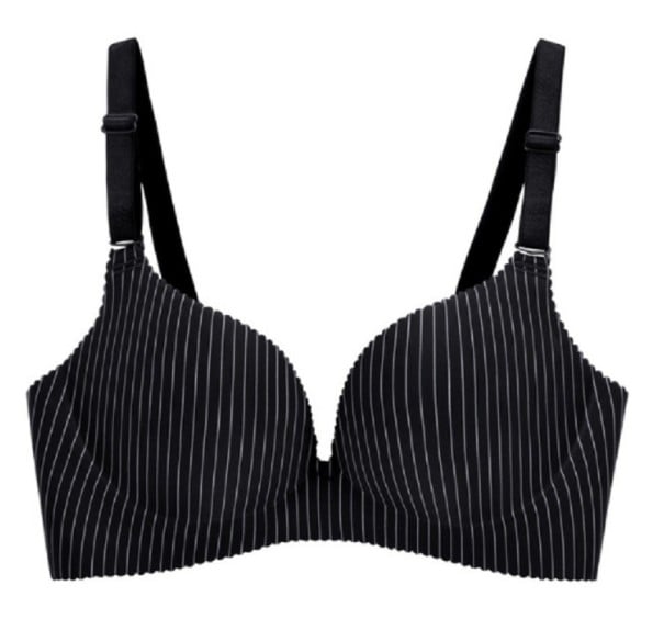 Sutien push up cu dungi J2713 negru 70C