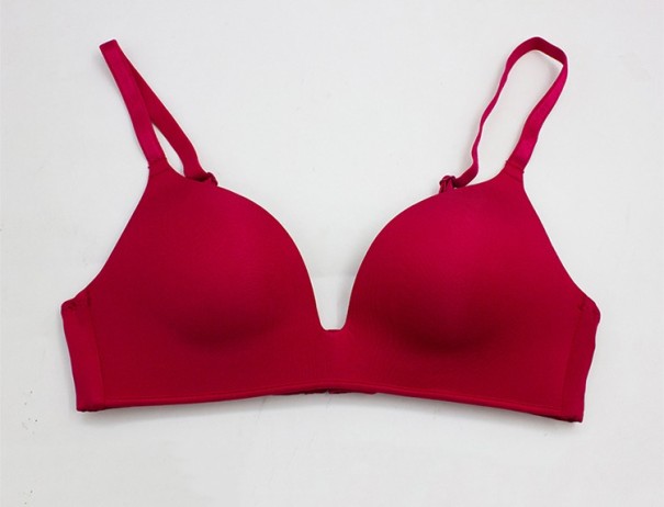 Sutien sexy cu decolteu adânc J3070 roșu 70B
