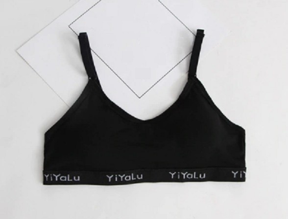 Sutien sport pentru fete negru