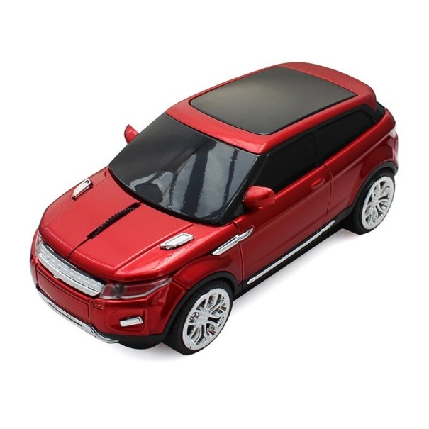 SUV draadloze gamingmuis rood