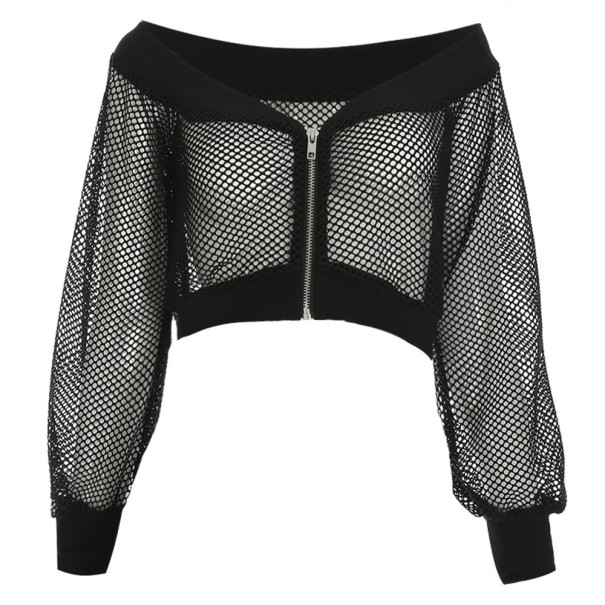 Svart sexig blus Angelina