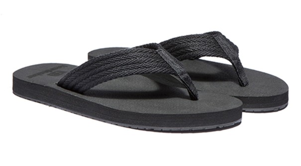 Svarta flipflops för män