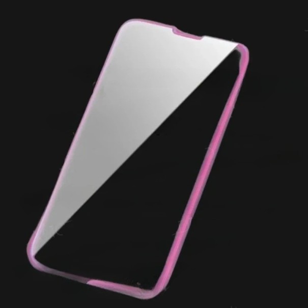 Světelná ochranná fólie na displej pro iPhone 14, luminiscenční svítící fólie pro mobilní telefon, sada 3 ks, ochrana displeje růžová