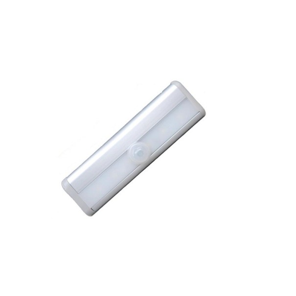 Svietiaci LED pásik so senzorom pohybu 6 LED studená biela