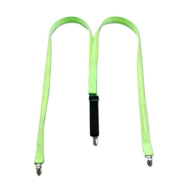 Svítící kšandy T1180 neonová zelená