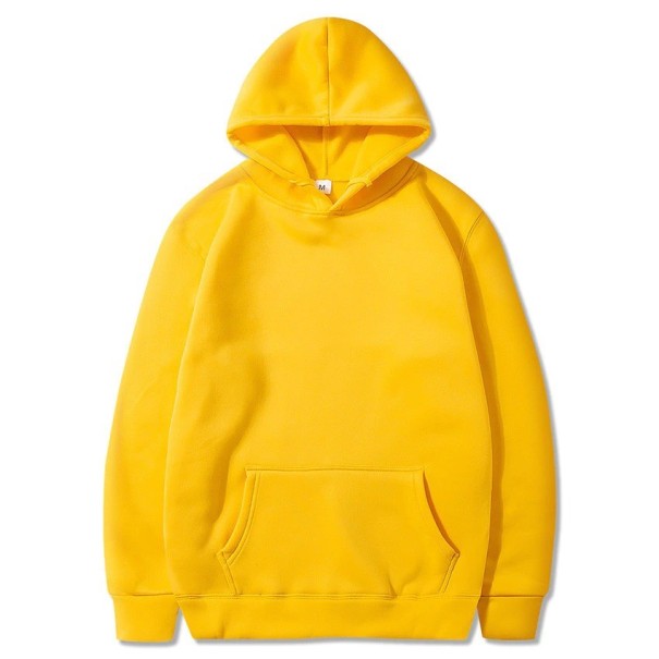Sweat à capuche pour homme A2510 jaune S