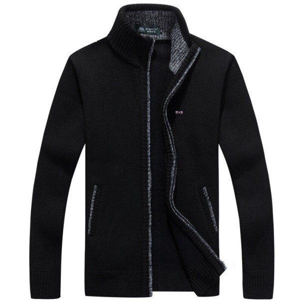 Sweat à capuche zippé pour homme F149 noir XXL
