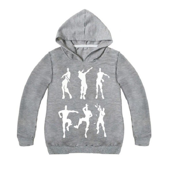 Sweat-shirt pour enfants L521 gris 10 A