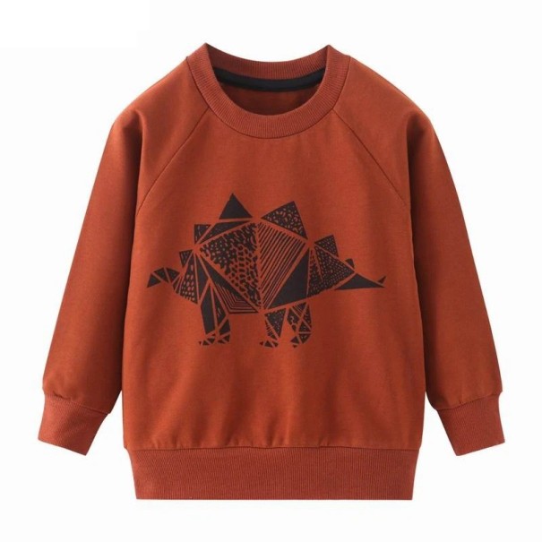 Sweatshirt de rapazes com dinossauros 7 H