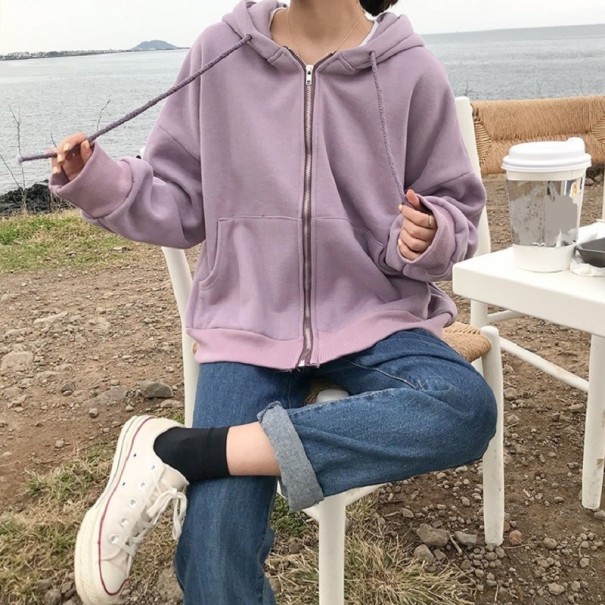Sweatshirt Feminina P1738 roxo claro