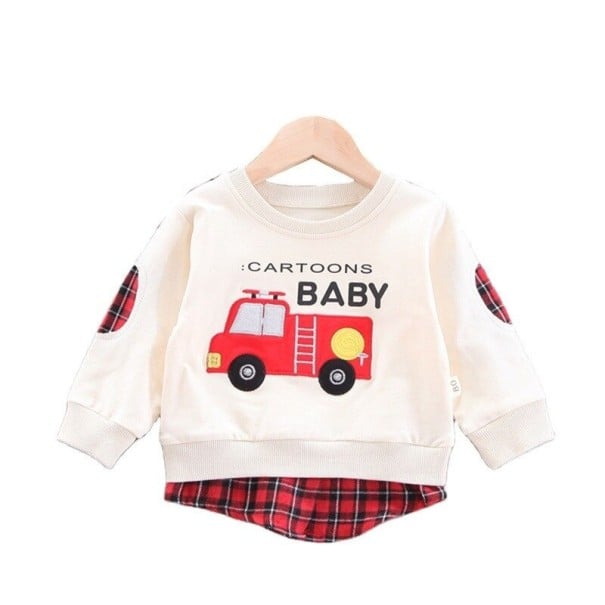 Sweatshirt Infantil L512 bege 3