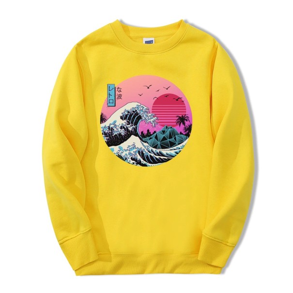 Sweatshirt Masculina F12 amarelo L