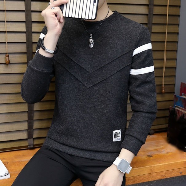 Sweatshirt Masculina F43 cinzento escuro M 3