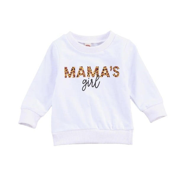 Sweatshirt para menina L552 branco 3
