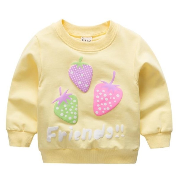Sweatshirt til piger 6-12 måneder G