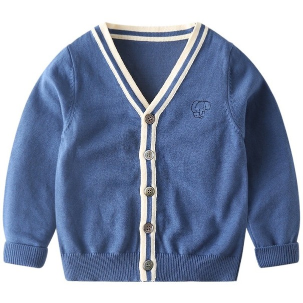 Sweter chłopięcy L989 niebieski 2