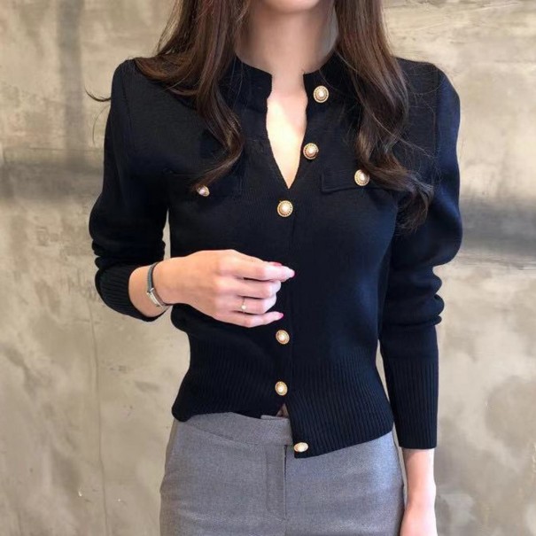 Sweter damski A2199 czarny